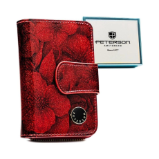 Zellia Peterson Női Bőr Pénztárcaptn Ps115-Fds-1862 Red - Piros