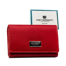 Zellia Peterson Női Pénztárca - Echo És Természetes Bőr Ptn Ps112-Hnl-2937 Red