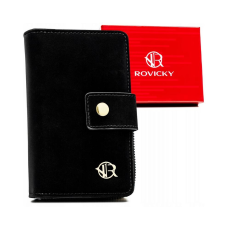 Zellia Rovicky Női Pénztárca Echo R-Por-02-V36-3501 Black - Fekete