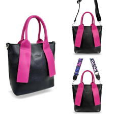 Zellia Zellia Női Kézitáska H728 Fekete-Magenta