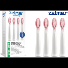 Zelmer ZTBA1010W Elektromos fogkefe Pótfej - Fehér (4db) (ZTBA1010W) pótfej, penge