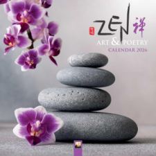  Zen Art & Poetry Wall Calendar 2026 (Art Calendar) naptár, kalendárium