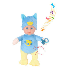  Zenélő altató baba cumival, 25 cm baba