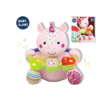 Zenélő Baby unikornis plüss 20cm plüssfigura