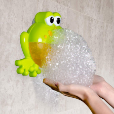 Zenélő és buborékfújó béka buborékfújó