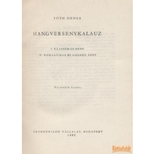 Zeneműkiadó Hangversenykalauz antikvárium - használt könyv