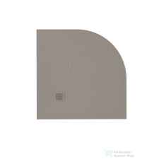 Zenon Angular Slate 70x70 cm-es negyedköríves zuhanytálca, Moka ANG70MO kád, zuhanykabin
