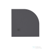Zenon Angular Slate 90x90 cm-es negyedköríves zuhanytálca, Negro ANG90NE