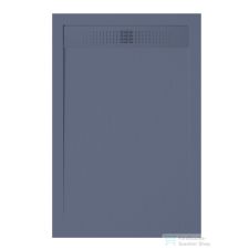 Zenon EVOLUTION SLATE 80x170 cm-es zuhanytálca palakő hatású felülettel, Cobalt EVSL80170CO kád, zuhanykabin
