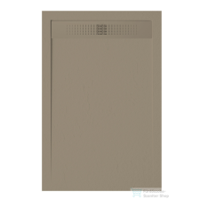 Zenon EVOLUTION SLATE 80x170 cm-es zuhanytálca palakő hatású felülettel, Cream EVSL80170CR kád, zuhanykabin