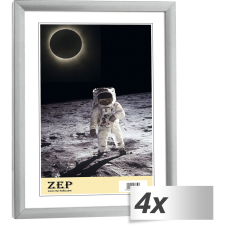 Zep KL3 New Easy 15x20 Képkeret - Ezüst (4 darab) (KL3 X4) fényképkeret