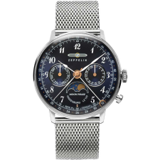 Zeppelin 7037M-3 Hindenburg LZ129 ladies watch moon phase 36mm 3ATM, karóra