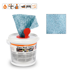 ZETCLEAN Törlőkendő ipari ZetClean oldatos, narancsos kendő 25x25 cm 72 lap/v.(50130-001) törlőkendő
