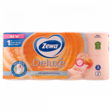 Zewa Deluxe Cashmere Peach toalettpapír 3 rétegű 8 tekercs higiéniai papíráru