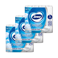 ZEWA Deluxe Delicate Care 3 rétegű toalettpapír (3x32 tekercs) higiéniai papíráru