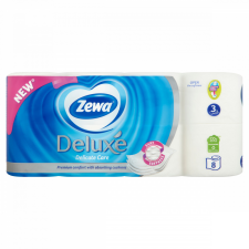 Zewa Deluxe Delicate Care toalettpapír 3 rétegű 8 tekercs higiéniai papíráru