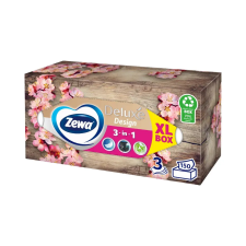 ZEWA Deluxe dobozos papírzsebkendő - 3 rétegű 150db-os higiéniai papíráru