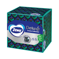 ZEWA Deluxe dobozos papírzsebkendő Aroma Collection - 3 rétegű 60db-os higiéniai papíráru