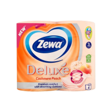 ZEWA Deluxe Prémium WC-papír 4 tekercs 3 réteg - Cashmere Peach higiéniai papíráru