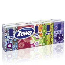 ZEWA DL Papírzsebkendő 4 Réteg 10x10db Limited Edition Honey higiéniai papíráru