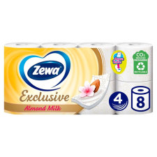 ZEWA Exclusive Almond Milk toalettpapír 4 rétegű 8 tekercs higiéniai papíráru