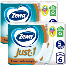 ZEWA Just1 5 rétegű Toalettpapír 2x6 tekercs higiéniai papíráru
