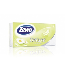 ZEWA Papírzsebkendő ZEWA Deluxe 3 rétegű 90db-os Camomile higiéniai papíráru