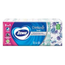 ZEWA Papírzsebkendő ZEWA Deluxe Design 3 rétegű 10x10 darabos papírárú, csomagoló és tárolóeszköz