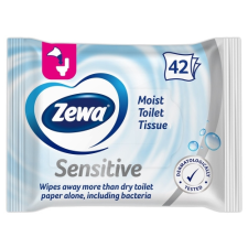 ZEWA Toalettpapír nedves 42 lap/csomag Zewa Pure higiéniai papíráru