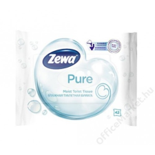 ZEWA Toalettpapír, nedves, 42db, ZEWA, pure (KHHZ28) higiéniai papíráru