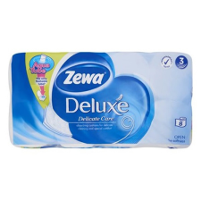 ZEWA Toalettpapír ZEWA Deluxe 3 rétegű 8 tekercses Pure White higiéniai papíráru