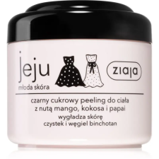 Ziaja Jeju Young Skin cukros test peeling fekete 200 ml testápoló