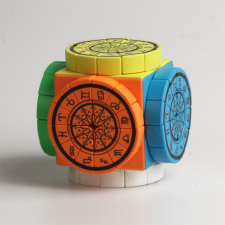  Ziina 12 Zodiac Signs Time machine 2x2 kocka kreatív és készségfejlesztő