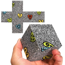  Ziina Love heart Graffiti 3x3 kocka kreatív és készségfejlesztő