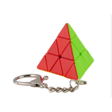 Ziina Pyraminx Retro Kocka kulcstartó kreatív és készségfejlesztő