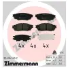 Zimmermann fékbetétkészlet, tárcsafék 22434.145.2