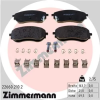 Zimmermann fékbetétkészlet, tárcsafék 22660.210.2