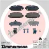 Zimmermann fékbetétkészlet, tárcsafék 22844.165.2