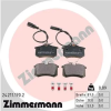 Zimmermann fékbetétkészlet, tárcsafék 24211.170.2