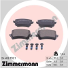 Zimmermann fékbetétkészlet, tárcsafék 24483.170.1