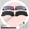 Zimmermann fékbetétkészlet, tárcsafék 24553.160.9