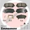 Zimmermann fékbetétkészlet, tárcsafék 25564.210.2