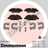 Zimmermann fékbetétkészlet, tárcsafék 25980.165.2