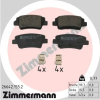 Zimmermann fékbetétkészlet, tárcsafék 26642.155.2