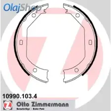 Zimmermann fékpofakészlet, rögzitöfék 10990.103.4 fékbetét