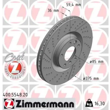 Zimmermann féktárcsa 400.5548.20 autóalkatrész