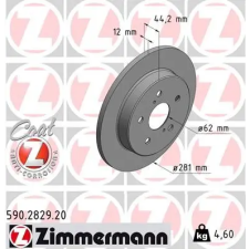 Zimmermann féktárcsa 590.2829.20 autóalkatrész