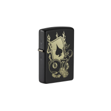 Zippo 49257 Zippo öngyújtó fekete színben -Szerencsejáték konyhai eszköz