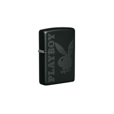 Zippo 49342 Zippo öngyújtó matt fekete, Playboy nyuszi és logó konyhai eszköz