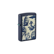 Zippo 49774 Zippo öngyújtó Matt tengerészkék, tengeri motívum konyhai eszköz